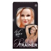 Надувная кукла с вибрацией и 2 любовными отверстиями Hot Lucy Lifesize Love Doll - NMC - в Магнитогорске купить с доставкой