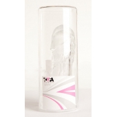 Прозрачная гелевая насадка с клиторальным отростком - 13 см. - Toyfa Basic - в Магнитогорске купить с доставкой