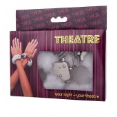 Наручники с белой меховой опушкой - ToyFa - купить с доставкой в Магнитогорске