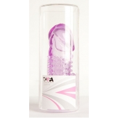 Фиолетовая насадка с коготком и шипами - 13 см. - Toyfa Basic - в Магнитогорске купить с доставкой