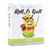 Стимулирующий презерватив-насадка Roll   Ball Apple - Sitabella - купить с доставкой в Магнитогорске