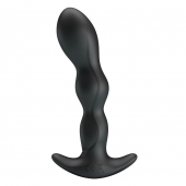 Черный анальный стимулятор простаты с вибрацией Special Anal Massager - 14,5 см. - Baile - в Магнитогорске купить с доставкой