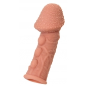 Насадка на фаллос с пузыриками, венками и ребристостью KOKOS Extreme Sleeve 09 - 12,7 см. - KOKOS - в Магнитогорске купить с доставкой