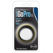Черно-желтое силиконовое эрекционное кольцо Silicone Go Pro Cock Ring - Blush Novelties - в Магнитогорске купить с доставкой