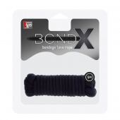 Чёрная веревка для связывания BONDX LOVE ROPE - 5 м. - Dream Toys - купить с доставкой в Магнитогорске