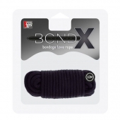 Черная веревка для связывания BONDX LOVE ROPE - 10 м. - Dream Toys - купить с доставкой в Магнитогорске