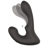 Чёрный массажер простаты с 2 моторами BOOTY ROCKER - Dream Toys - в Магнитогорске купить с доставкой