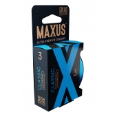 Классические презервативы в железном кейсе MAXUS Classic - 3 шт. - Maxus - купить с доставкой в Магнитогорске