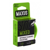 Презервативы в железном кейсе MAXUS Mixed - 3 шт. - Maxus - купить с доставкой в Магнитогорске