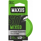 Презервативы в железном кейсе MAXUS Mixed - 3 шт. - Maxus - купить с доставкой в Магнитогорске