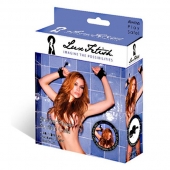 Наручники с присосками Sexy Suction - Lux Fetish - купить с доставкой в Магнитогорске