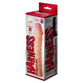 Насадка на пояс Harness RED LINE - 21,5 см. - LOVETOY (А-Полимер) - купить с доставкой в Магнитогорске