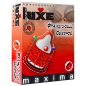 Презерватив LUXE Maxima  Французский связной  - 1 шт. - Luxe - купить с доставкой в Магнитогорске