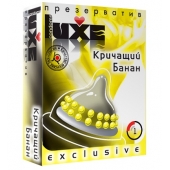 Презерватив LUXE  Exclusive  Кричащий банан  - 1 шт. - Luxe - купить с доставкой в Магнитогорске