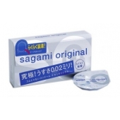 Ультратонкие презервативы Sagami Original QUICK - 6 шт. - Sagami - купить с доставкой в Магнитогорске