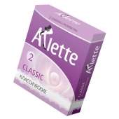Классические презервативы Arlette Classic - 3 шт. - Arlette - купить с доставкой в Магнитогорске