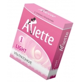 Ультратонкие презервативы Arlette Light - 3 шт. - Arlette - купить с доставкой в Магнитогорске
