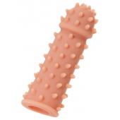 Телесная реалистичная насадка KOKOS Extreme Sleeve 03 с дополнительной стимуляцией - 12,7 см. - KOKOS - в Магнитогорске купить с доставкой