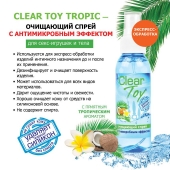 Очищающий спрей для игрушек CLEAR TOY Tropic - 100 мл. - Биоритм - купить с доставкой в Магнитогорске