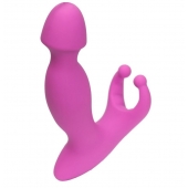 Розовый стимулятор простаты с усиками - 15 см. - 4sexdreaM - в Магнитогорске купить с доставкой