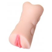 Телесный двусторонний мастурбатор Rich Fruit - вагина и анус - ToyFa - в Магнитогорске купить с доставкой