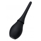 Черный силиконовый анальный душ A-toys с гладким наконечником - A-toys - купить с доставкой в Магнитогорске