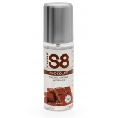 Смазка на водной основе S8 Flavored Lube со вкусом шоколада - 125 мл. - Stimul8 - купить с доставкой в Магнитогорске