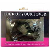 Черные меховые наручники Love с ключиками - Baile - купить с доставкой в Магнитогорске