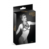 Черная упряжь на грудь Clara - Bijoux Pour Toi - купить с доставкой в Магнитогорске