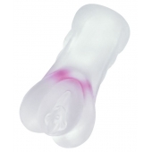 Прозрачный реалистичный мастурбатор Juicy Pussy Crystal Rose - ToyFa - в Магнитогорске купить с доставкой