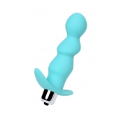 Мятная анальная вибровтулка Bland - 12 см. - ToyFa