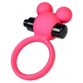Розовое виброкольцо на пенис A-Toys - A-toys - в Магнитогорске купить с доставкой