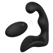 Черный вибромассажер простаты REMOTE BOOTY PLEASER - Dream Toys - в Магнитогорске купить с доставкой