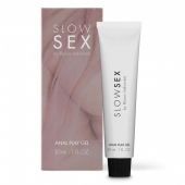 Лубрикант на водной основе Slow Sex Anal Play Gel - 30 мл. - Bijoux Indiscrets - купить с доставкой в Магнитогорске
