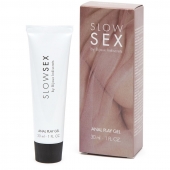 Лубрикант на водной основе Slow Sex Anal Play Gel - 30 мл. - Bijoux Indiscrets - купить с доставкой в Магнитогорске