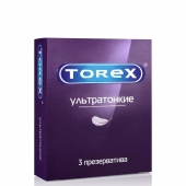 Презервативы Torex  Ультратонкие  - 3 шт. - Torex - купить с доставкой в Магнитогорске