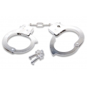 Наручники с ключами Official Handcuffs - Pipedream - купить с доставкой в Магнитогорске