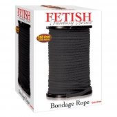 Черная веревка для связывания Bondage Rope - 60,9 м. - Pipedream - купить с доставкой в Магнитогорске