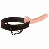 Мужской полый страпон 10  Hollow Strap-On - 24 см. - Pipedream - купить с доставкой в Магнитогорске