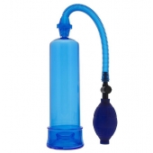 Синяя вакуумная помпа MENZSTUFF PENIS ENLARGER - Dream Toys - в Магнитогорске купить с доставкой