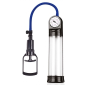 Прозрачная вакуумная помпа Sex Expert с манометром - Sex Expert - в Магнитогорске купить с доставкой