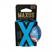 Классические презервативы в пластиковом кейсе MAXUS Classic - 3 шт. - Maxus - купить с доставкой в Магнитогорске