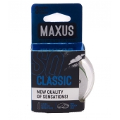 Классические презервативы в пластиковом кейсе MAXUS Classic - 3 шт. - Maxus - купить с доставкой в Магнитогорске