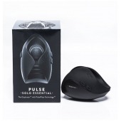 Черный инновационный мужской вибратор PULSE SOLO ESSENTIAL - Hot Octopuss - в Магнитогорске купить с доставкой