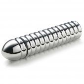 Рельефный фаллос для интенсивного электросекса Groovey George - 20 см. - MyStim - купить с доставкой в Магнитогорске