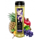 Массажное масло Libido Exotic Fruits с ароматом экзотических фруктов - 240 мл. - Shunga - купить с доставкой в Магнитогорске