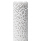 Белый 3D мастурбатор PILE - Tenga - в Магнитогорске купить с доставкой
