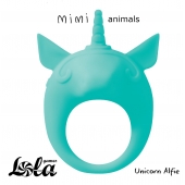 Зеленое эрекционное кольцо Unicorn Alfie - Lola Games - в Магнитогорске купить с доставкой