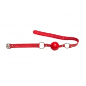 Красный кляп-шарик Firecracker - Lola Games - купить с доставкой в Магнитогорске