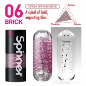 Мастурбатор SPINNER Brick - Tenga - в Магнитогорске купить с доставкой